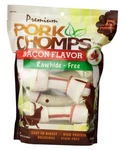 Dog, Pork Chomps Premium Knotz - Bacon Flavor (medium 8 Count ). Fixed Price $50.59.