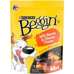 48 Oz Purina Beggin' Strips Tender Chews Real Meat Bacon Cheese Dog Snack Treats. Fixed Price $20.99.