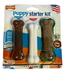 Bone Starter Kit For Puppies To 25 Lbs, 3 Puppy Teething Chew Treats Ex: 9/27. Fixed Price $10.99.