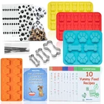 Diy Dog Treat Kit Silicone Molds, Cutters, Recipes Gift Bags For Healthy. Fixed Price $39.28.