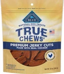 Pk Blue Buffalo True Chews Premium Jerky Cuts Chicken Dog Treats, 12-OZ. Fixed Price $22.50.
