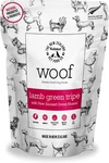 The New Zealand Natural Pet Co Woof Freeze Dried Dog Treats - Lamb Green. Fixed Price $19.99.