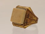 Rare 1946 Sky King Radar Signal Ring Peter Pan Peanut Butter Radio Premium. Fixed Price $34.99.