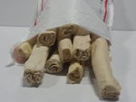 American Buffalo Rawhide 8-10" Rolls Count 100% Natural Dog Chews. Fixed Price $24.95.