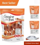 4-OZ Triple Flavor Healthy Rawhide Kabobs For Dogs Savory Chews All Sizes. Fixed Price $8.99.