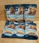6 American Kennel Club L'il Champ Soft Moist Dog Treat Turky Chews Blue Buffalo. Fixed Price $48.88.