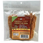 Pet Edge Chicken Jerky Dog Treats All Natural Dental Chews, 4OZ. Fixed Price $11.86.