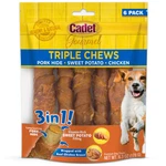 Cadet Gourmet Triple Chews Pork Hide Twists Chicken &. Fixed Price $13.69.