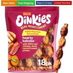 Oinkies Hearty Kabob Dog Treats With 100% Real Chicken, Duck, Sweet Potato & .... Fixed Price $17.00.
