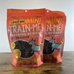Crazy Dog Train-me! Mini Training Reward Treats Pack 20OZ Total Bacon. Fixed Price $35.99.