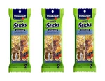 Vitakraft 6 Of Crunch Sticks Treats, Variety Pack, For Rabbits And Guinea. Fixed Price $22.16.