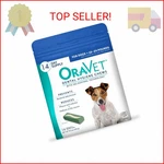 Oravet Dental Hygiene Chews For Small Dogs, Oral Care With Delmopinol, Vanilla. Fixed Price $30.10.
