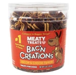 Bacon & Cheese Dog Treats Chewy Real Pork Snacks Pets Beg For 5 Lb. Tub Fresh. Fixed Price $34.85.