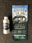 Ultra Oil Dogs Skin & Coat Supplement With Hempseed Bottle. Fixed Price $17.99.