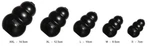 Kong Extreme Black Original Rubber Dog Toy Chew S/m/l/xl/xxl Free Shipping. Fixed Price $40.80.