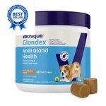 Vetnique Glandex Anal Soft Chew Treats With Pumpkin For 60CT, Brown. Fixed Price $46.54.