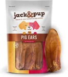 Jack&pup Natural Half Ears For Dogs Large, Pigs 1 Count (pack Of 5). Fixed Price $16.31.