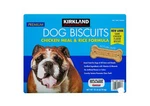 Kirkland Signature Premium Dog Biscuits, 15 Lbs. Fixed Price $39.95.