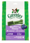 Greenies Large Natural Dog Dental Care Chews Oral Health Treats- Blueberry. Fixed Price $9.99.