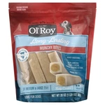 Crunchy Dog Treats With Bacon And Cheese Flavor, 20 Ounce Pack Of 7. Fixed Price $10.45.