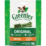Greenies Original Petite Dental Dog Treats 6 Oz Pack Of 10 Natural Chews. Fixed Price $14.59.