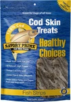 Cod Skin Fish Strips, 8-OUNCE (49662008), All Breed Sizes. Fixed Price $21.17.