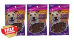 Carolina Prime 3PK Pork Jerky Dog Treats 6OZ Wheat-free. Fixed Price $34.99.