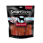 Chews Rawhide Free Real Beef Smartsticks 10 Count SBB-02306-12 Dog Smartbones. Fixed Price $28.99.