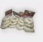 4 Pack Heartland Farms Rawhide 3 Count Donuts Dog Treats Beefhide 12. Fixed Price $16.00.