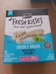 Merrick Fresh Kisses Double-brush Mint Breath Strips Grain Free Dental Dog Tr.... Fixed Price $33.99.