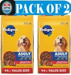Pedigree Complete Nutrition Grilled Steak Vegetable Flavor Dog Adult 44LB 2 Pack. Fixed Price $49.50.