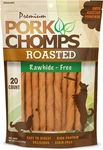 Pork Chomps Roasted Skin Dog Chews, 5-INCH 20 Count (pack Of 1), Brown. Fixed Price $12.88.