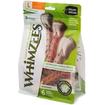 Whimzees Large Toothbrush Dog Treats Natural Healthy Vegetable 6 Count - 2 Pack. Fixed Price $35.41.