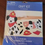 First Responders Kids Craft Kit Dalmation Top Dog Fire Hat Birthday Party. Fixed Price $6.99.