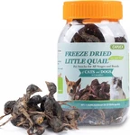 Freeze Dried Dogs Cats Treats - Little 3 Ounce (pack Of 1), Quail. Fixed Price $23.19.