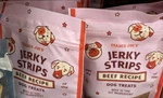 2 Packs Trader Joe's Beef Recipe Jerky Strips Dog Treats. Fixed Price $14.75.