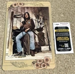 Three 3 Dog Night Cory Wells Signed Oversized Playing Card Jsa Coa. Fixed Price $524.99.