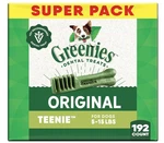 Greenies Original Teenie Dental Dog Treats 192 Count Free Shipping. Fixed Price $48.99.