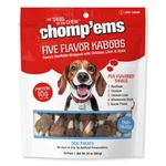Chomp 'ems Five Flavor Kabobs Dog Treats - 0.67 Ounce (pack Of 15),. Fixed Price $28.64.