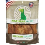 Natural Value Chicken Tender Soft Chew Dog Treats 14 Ounce Pack. Fixed Price $16.49.