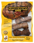 Savory Prime 904 White All Size Dogs Adult Beef Flavor Knotted Bone To 5 In.. Fixed Price $11.90.