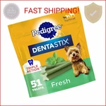 Pedigree Dentastix Dental Chews For Dogs, Small And Toy Breed Treats, Fresh. Fixed Price $13.69.