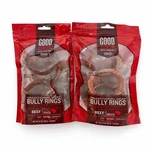 Good Lovin' Traditional Beef Bully Ring Dog Chews Packs Exp 11/2027. Fixed Price $25.00.