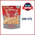Dreambone Twist Sticks Chews Wrapped With Real Chicken 50 Count - Free Shipping. Fixed Price $24.99.