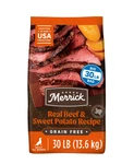 Merrick Premium Grain Free Real Texas Beef And Sweet Potato Dry Dog Food, 30 Lbs. Fixed Price $60.98.