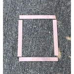Raw Copper Stamping Strip, 7"X.75" (5 Pack). Fixed Price $18.00.