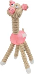 Eco-friendly Tough Jute Rope Chew Squeak Giraffe Pet Dog Toys. Fixed Price $12.99.