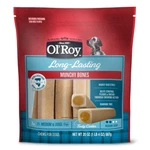 Ol' Roy Bacon & Cheese Munchy Bone Treats For Dogs, 7 Count. Fixed Price $12.82.