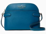 Kate Spade Staci Dark Turquoise Blue Leather Dome Crossbody WKR00645 Nwt $299. Fixed Price $99.99.