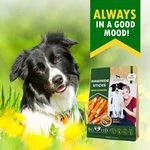 Dog Sticks Wrapped With Chicken & Pet Natural Chew Treats Grain Free Organic Mea. Fixed Price $26.95.